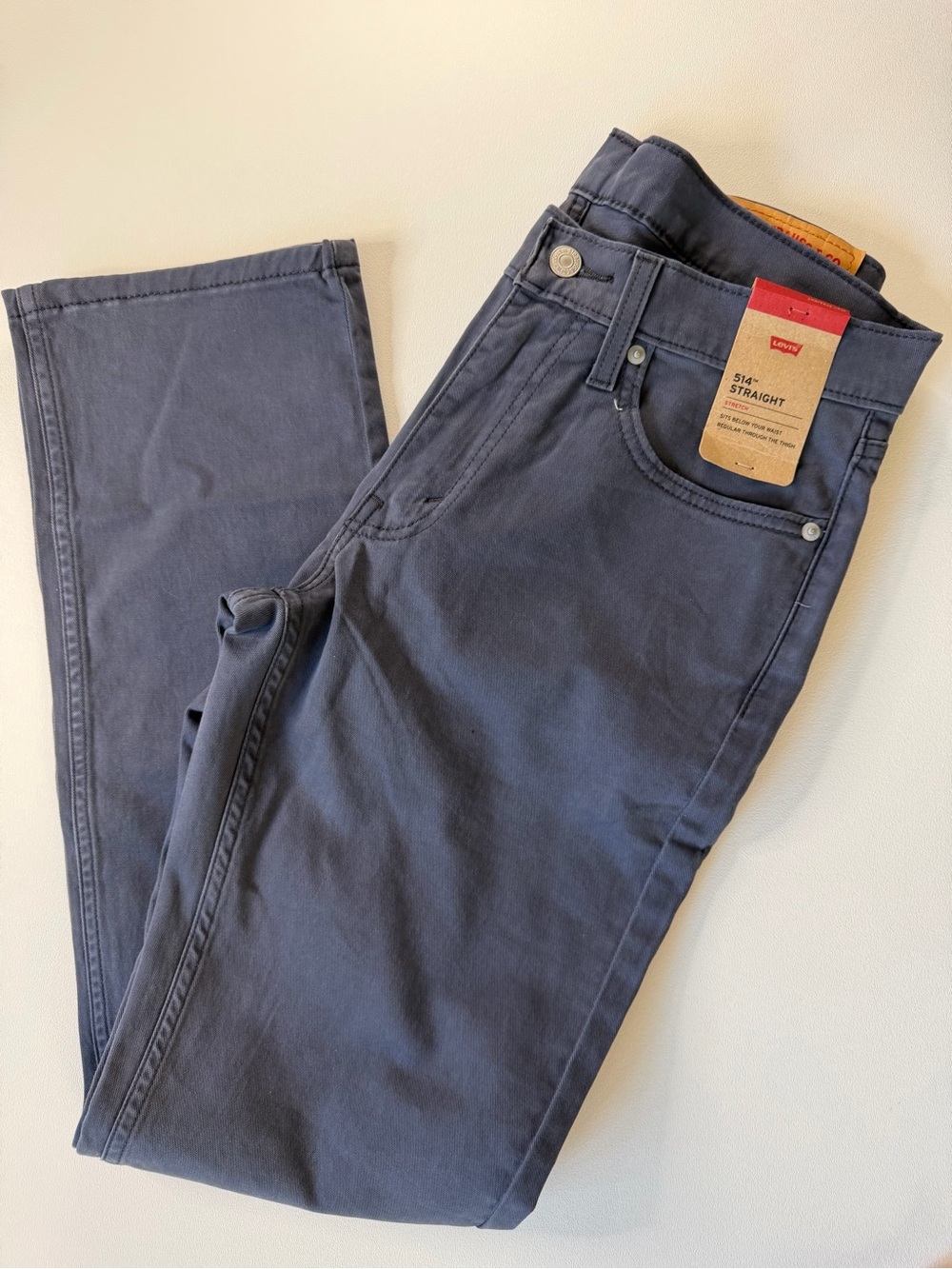 Levi's 514 Straight Men's Jeans in Slate Blue 30Wx32L